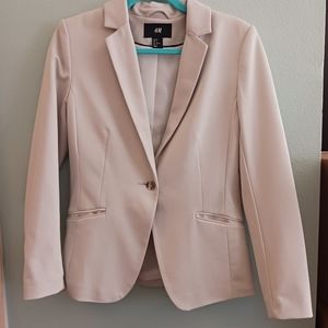 H&M White Blazer | Size 8